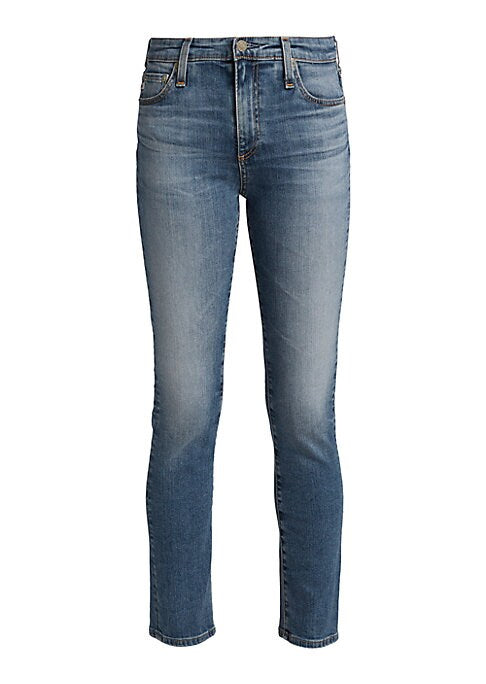 High Rise Straight Jeans