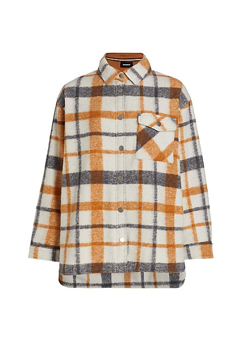 Cozy Checkered Outerwear