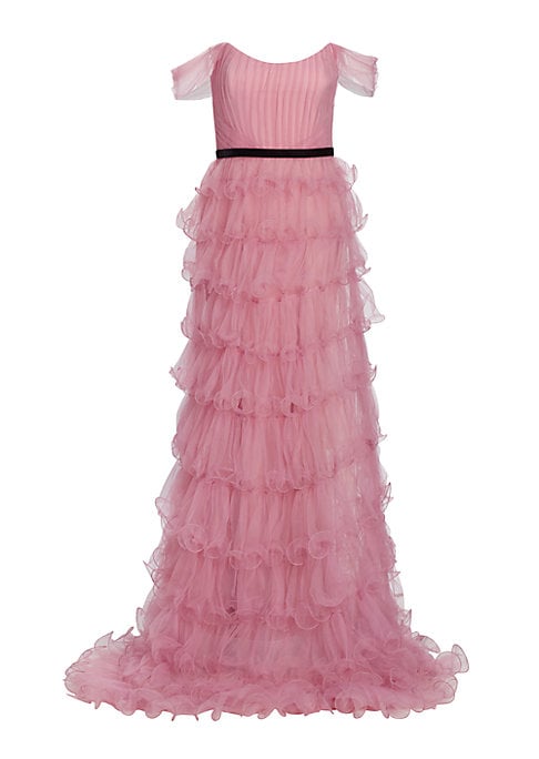 Tulle Ruffle Dream Gown