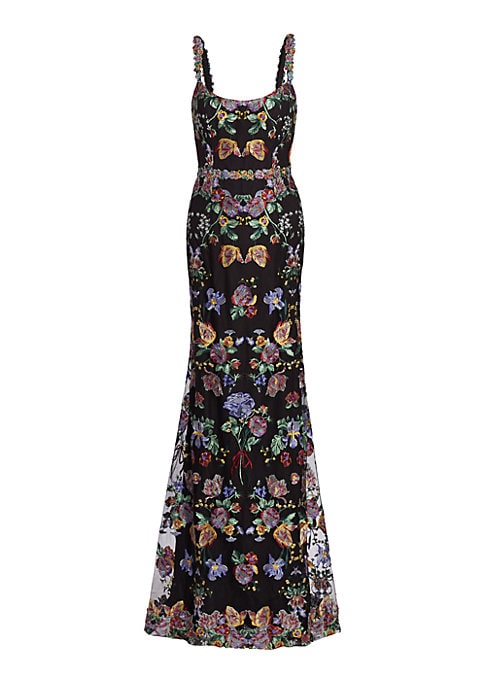 Floral Elegance Gown