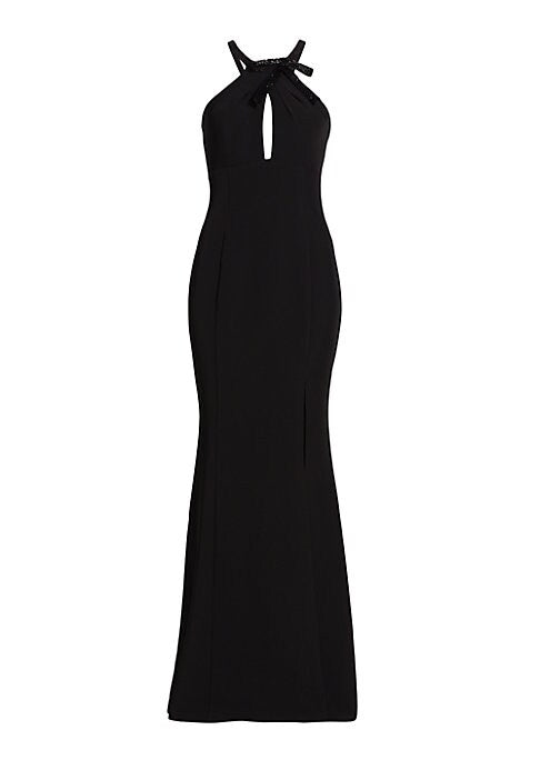 Elegant Halter Gown