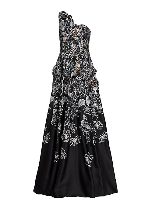 Embroidered Elegance Gown