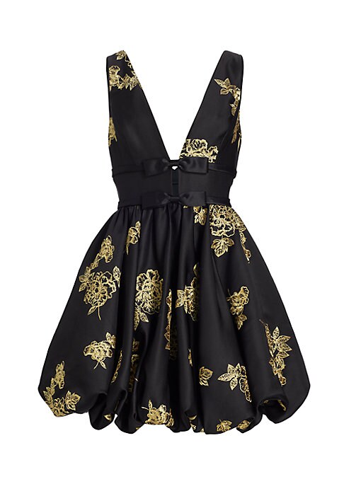 Bowtied Glam Minidress