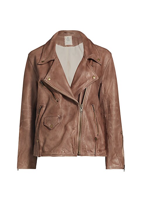 Luxury Leather Moto Jacket
