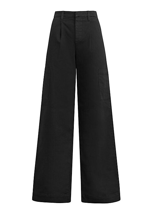 Utility Chic Wide-Leg Pants