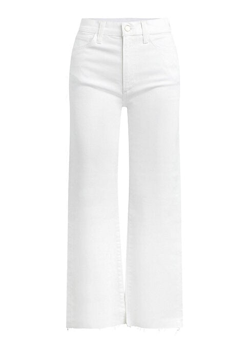 Chic Wide-Leg Denim Trousers
