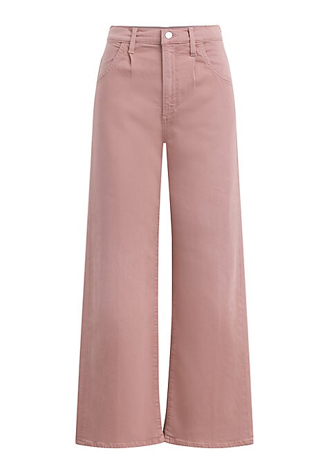 Elevated Pleat Wide-Legs