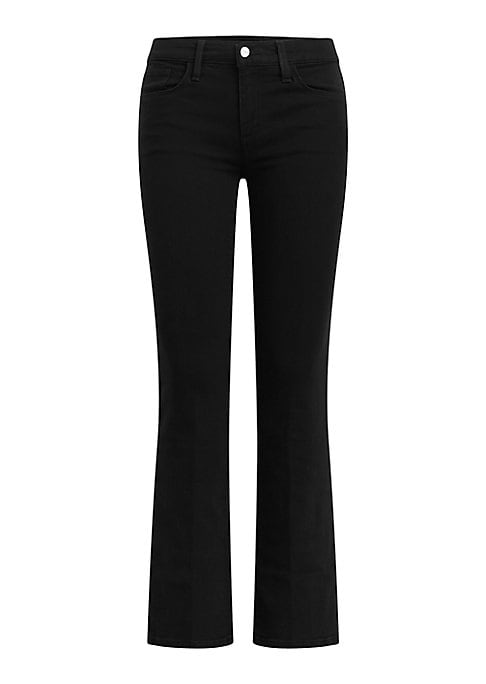 Flattering High-Rise Bootcut Jeans