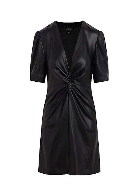 Twisted Waist Mini Dress