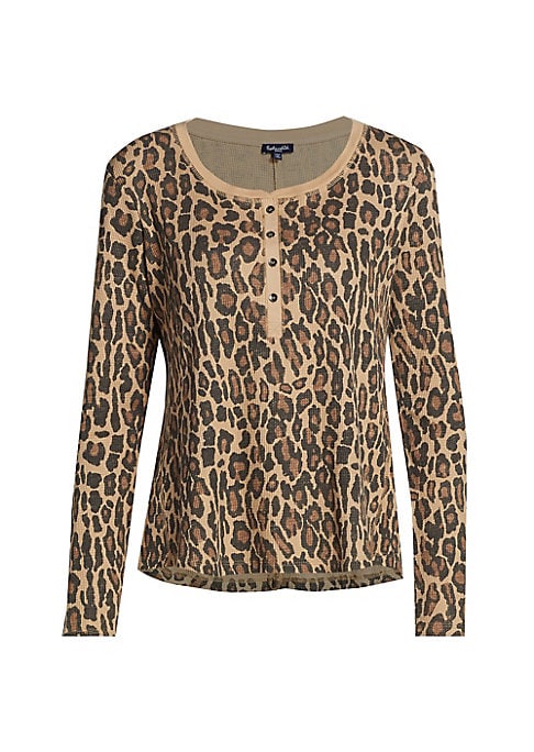 Scoop Neck Waffle Top