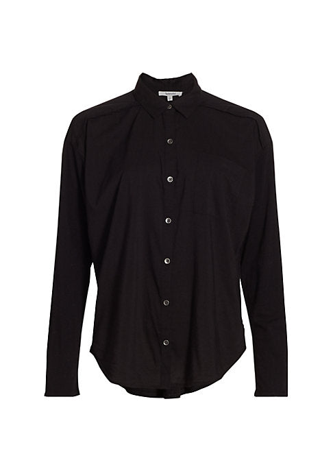 Chic Relaxed Button-Up