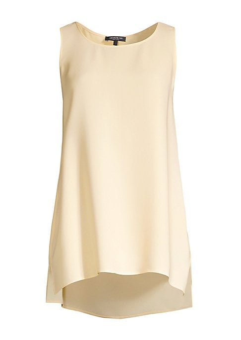 Luxe Sleeveless Silk Top
