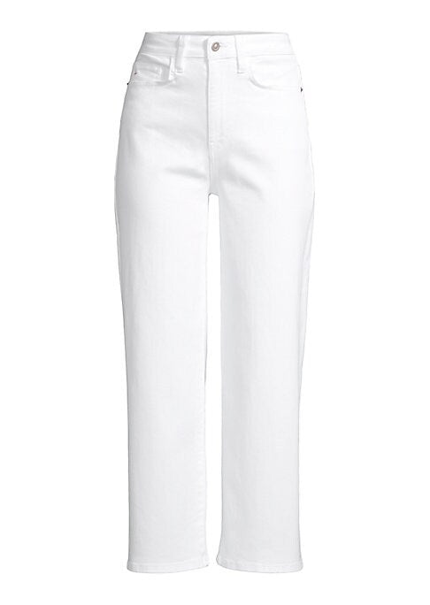 Chic Wide-Leg Ankle Jeans