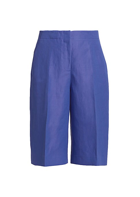 Silken Linen Chic Shorts