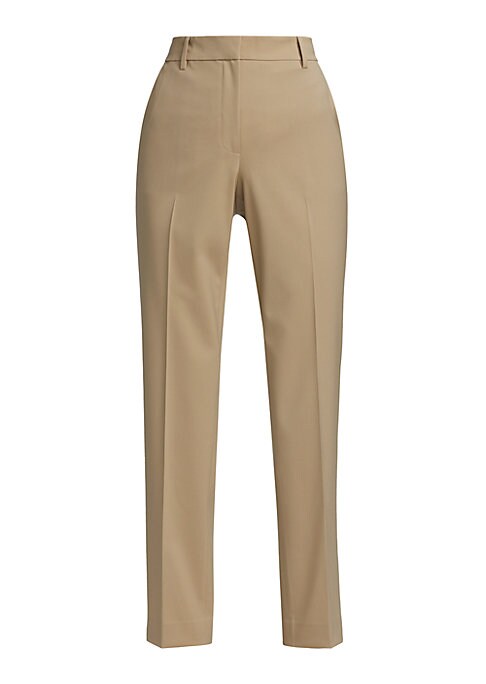 Skinny Stretch Wool Trousers