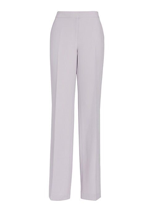 Silken Wool Straight Trousers