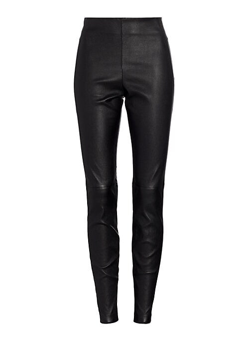 Luxe Ankle Leather Trousers