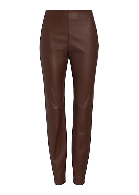 Luxe Ankle Leather Trousers