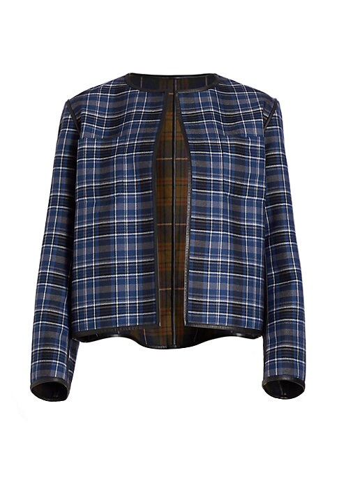 Plaid Elegance Jacket