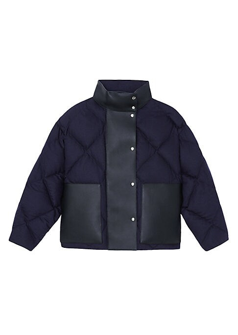 Chic Reversible Down Jacket