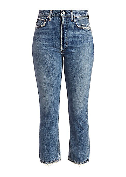 Chic Cropped Straight Jeans