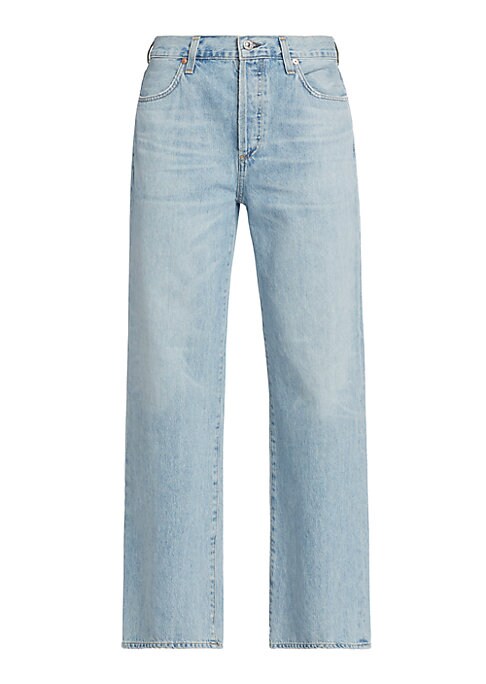 Relaxed Denim Wide Pants