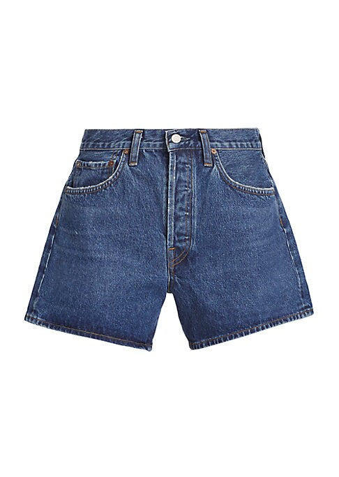 High-Rise Denim Cutoffs
