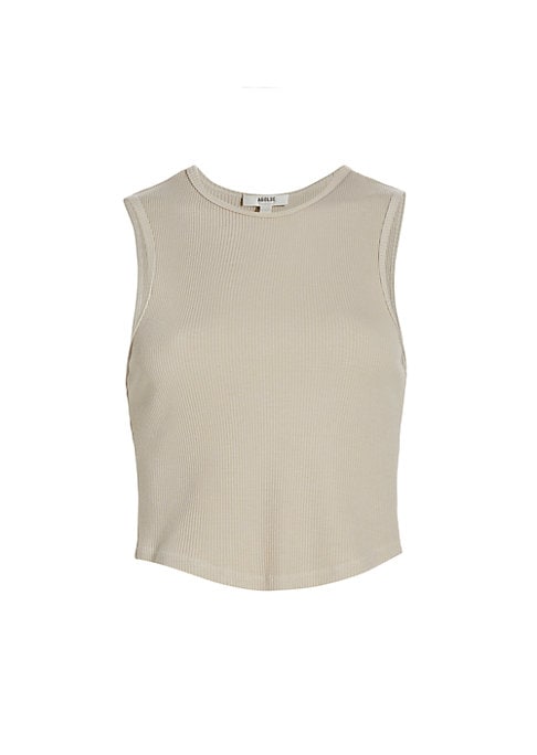Chic Crop Knit Tank
