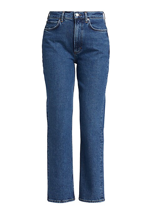 High-Rise Slim Stretch Jeans