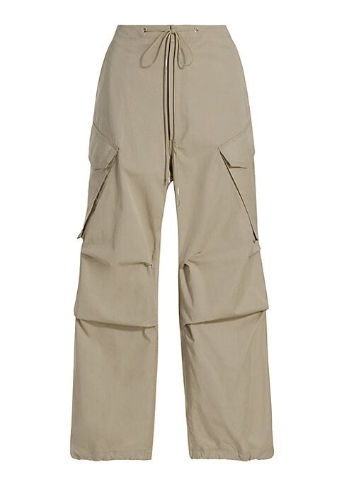 Casual Cotton Cargo Trousers