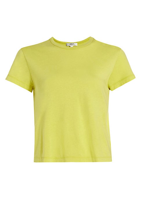 Fitted Crop Jersey Tee