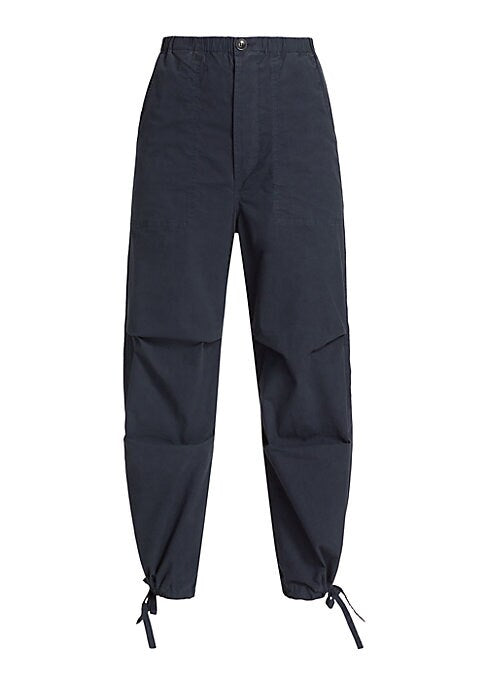 Cuffed Convertible Poplin Pants