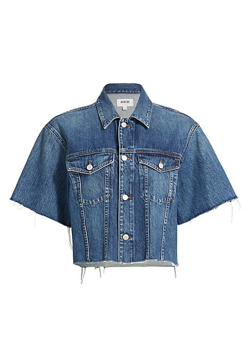Raw Edge Boxy Jacket