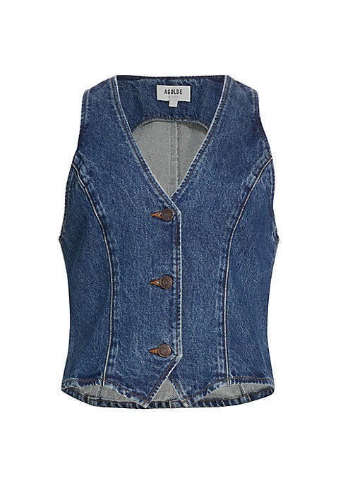 Chic Denim Vest