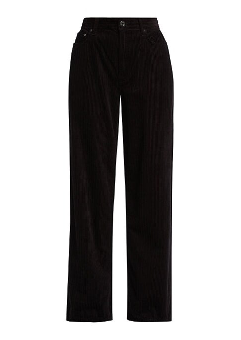 Chic Oversized Corduroy Trousers