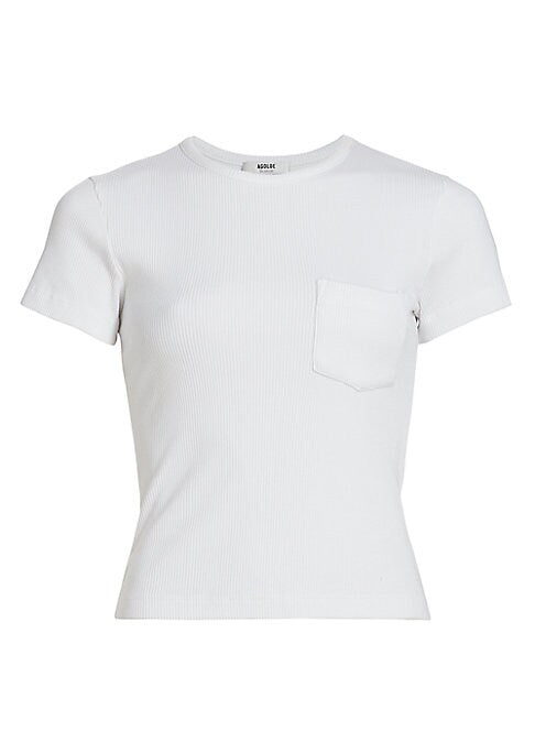 Ribbed Pocket Tee