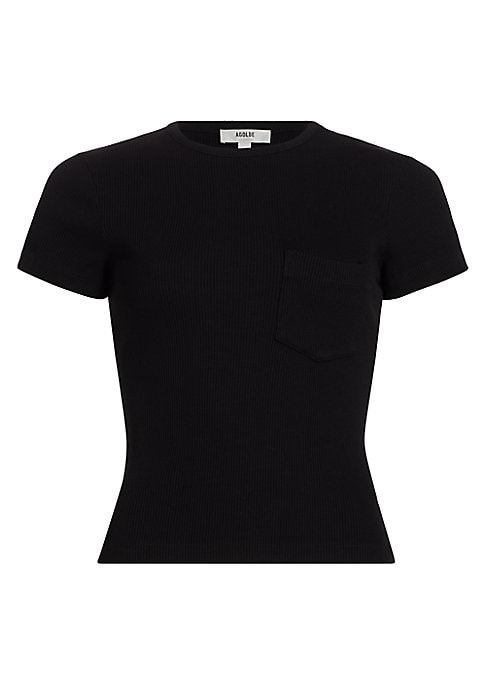 Ribbed Pocket Tee