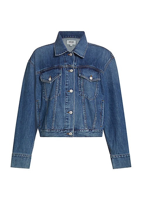 Chic Rigid Denim Jacket