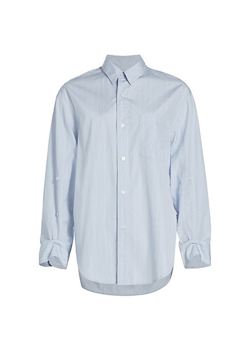 Classic Striped Oversized Shirt