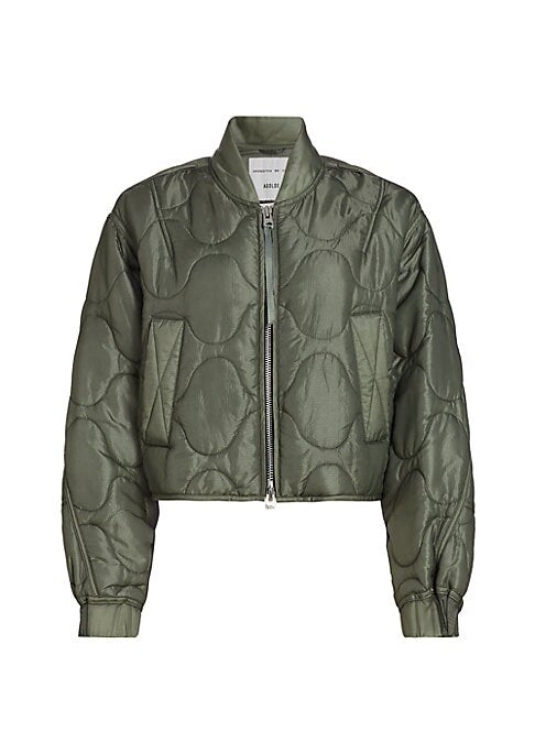 Quilted Vintage Crop Jacket