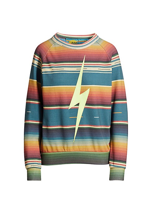 Bolt Stripe Crew Sweatshirt