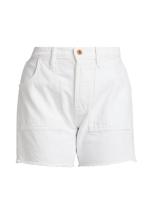 High-Waisted Denim Shorts