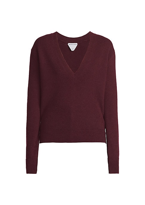 Elegant Cashmere V-Sweater