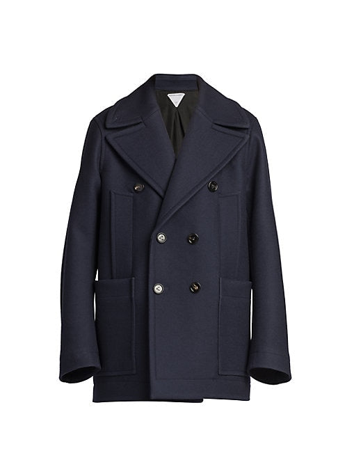 Luxurious Wool Blend Coat