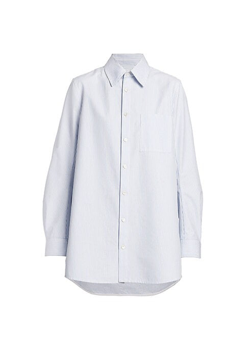 Classic Striped Oversized Shirt