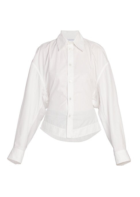 Chic Cotton Blend Top