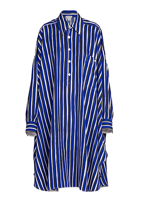 Chic Striped Midi Dress
