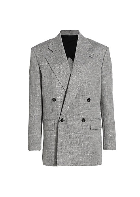 Bold Lapel Oversized Coat