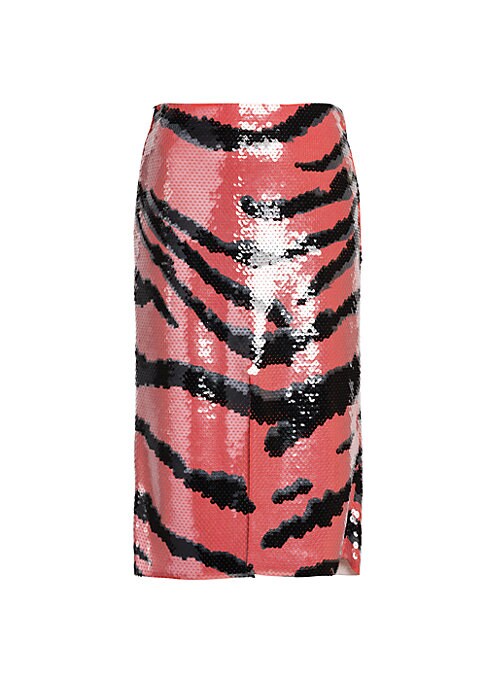 Glamorous Tiger Print Skirt