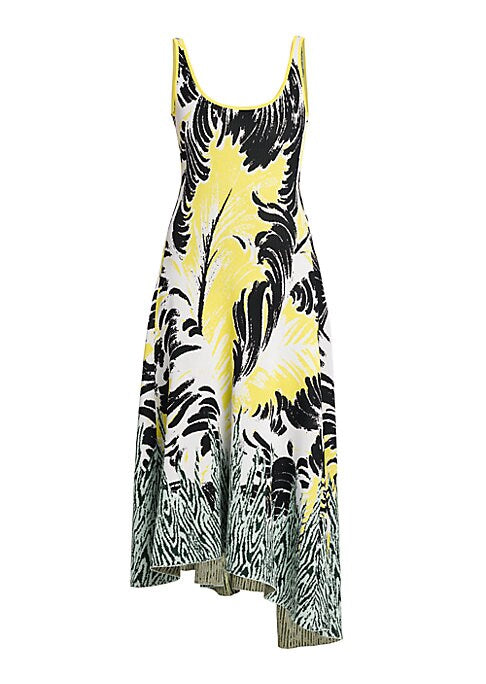 Asymmetrical Knit Elegance Dress